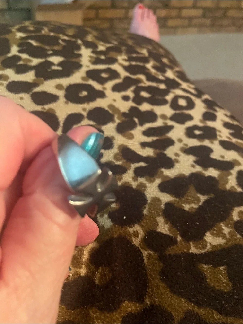 Men's Cross Shield Stainless Steel Ring - Silver sz 14.5